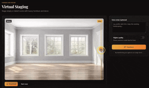 Virtual Staging